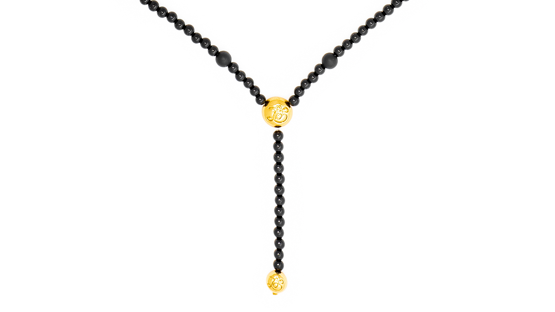 Náhrdelník LuckyBe Black Snake – detail 1